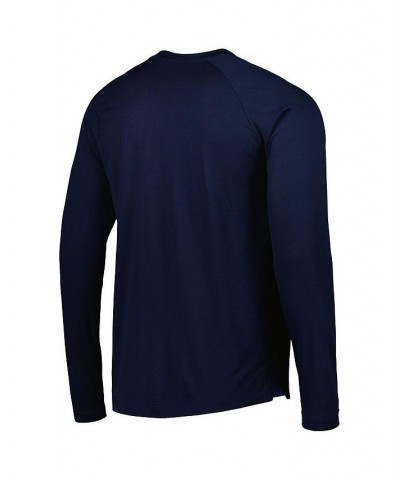 Men's Navy Butler Bulldogs Spotlight Raglan Performance Long Sleeve T-shirt $37.79 T-Shirts