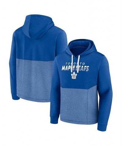 Men's Branded Blue Toronto Maple Leafs Slash Attack Pullover Hoodie $32.80 Sweatshirt