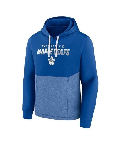 Men's Branded Blue Toronto Maple Leafs Slash Attack Pullover Hoodie $32.80 Sweatshirt