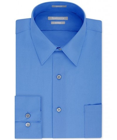 Men's Athletic Fit Poplin Dress Shirt Pacifico $13.83 Dress Shirts