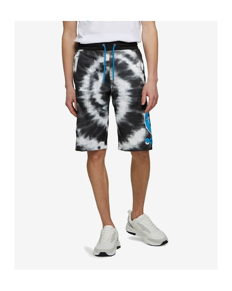 Men's Star Burst Fleece Drawstring Shorts White $33.06 Shorts