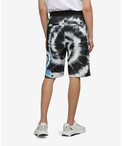 Men's Star Burst Fleece Drawstring Shorts White $33.06 Shorts