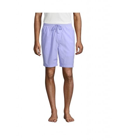 Men's Big Poplin Pajama Shorts PD02 $29.47 Pajama