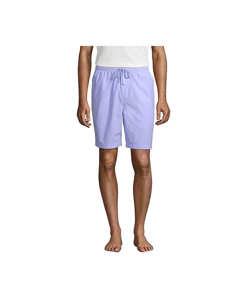 Men's Big Poplin Pajama Shorts PD02 $29.47 Pajama