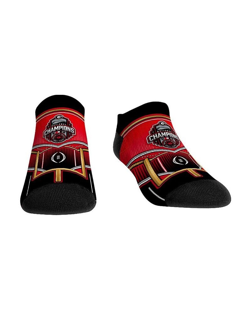 Men's and Women's Socks Georgia Bulldogs College Football Playoff 2022 National Champions Low Cut Socks $12.74 Socks