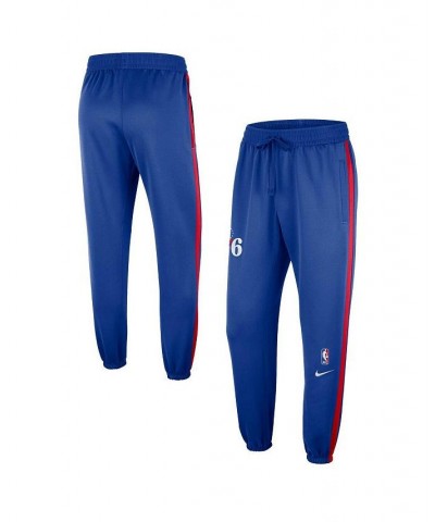 Men's Royal Philadelphia 76ers Authentic Showtime Performance Pants $48.00 Pants