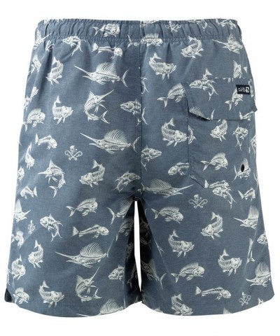 Men's Fish N' Bones Board Shorts PD01 $35.64 Shorts