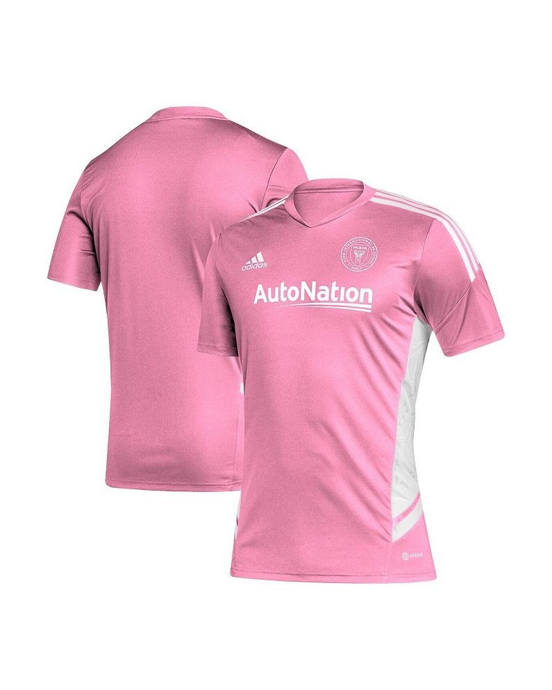 Men's Pink and White Inter Miami CF Soccer Training Jersey $33.59 Jersey