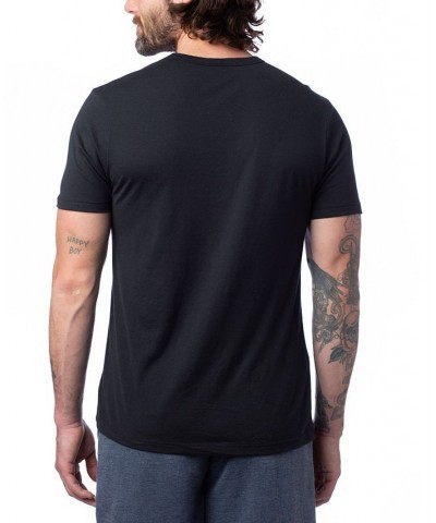 Men's Modal Tri-Blend Crewneck T-shirt True Black $17.63 T-Shirts