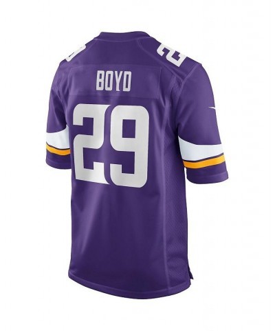 Men's Kris Boyd Purple Minnesota Vikings Game Jersey $44.80 Jersey