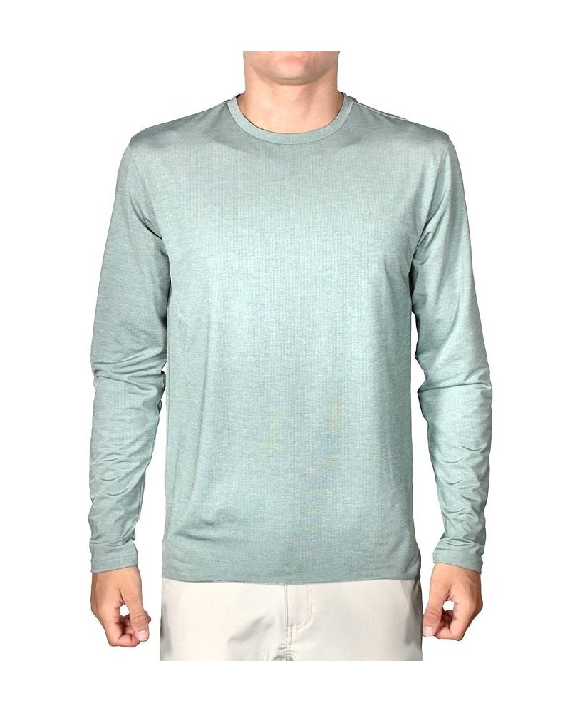 Men's Performance Metal Vent Long-Sleeve T-Shirt Green $28.50 Shirts