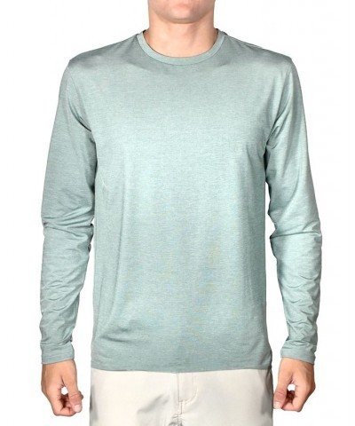 Men's Performance Metal Vent Long-Sleeve T-Shirt Green $28.50 Shirts