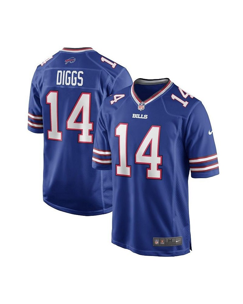 Men's Stefon Diggs Royal Buffalo Bills Game Player Jersey $67.20 Jersey