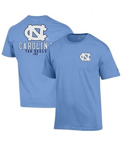 Men's Carolina Blue North Carolina Tar Heels Stack 2-Hit T-shirt $26.54 T-Shirts