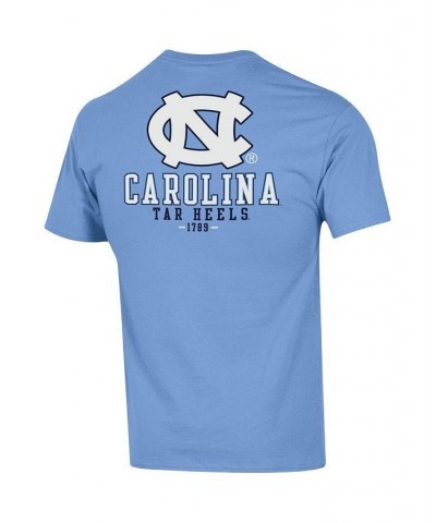 Men's Carolina Blue North Carolina Tar Heels Stack 2-Hit T-shirt $26.54 T-Shirts