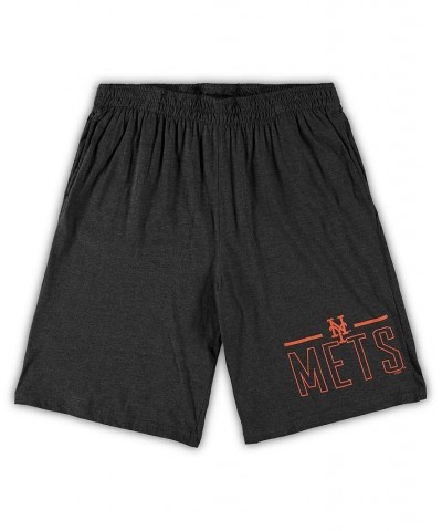 Men's Royal, Heathered Charcoal New York Mets Big and Tall T-shirt and Shorts Sleep Set $36.80 Pajama