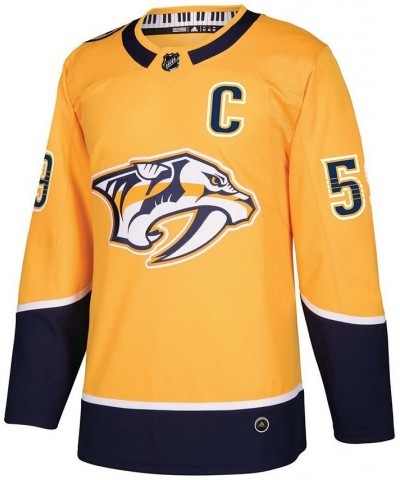 Men's Roman Josi Gold Nashville Predators Home Authentic Player Jersey $69.42 Jersey