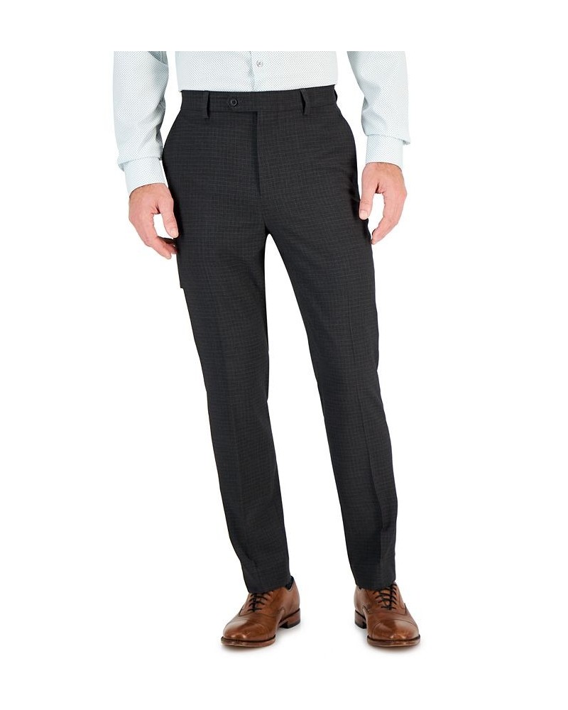 Men's Slim-Fit Spandex Super-Stretch Suit Pants PD02 $31.80 Suits