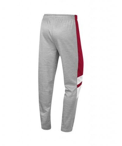 Men's Heathered Gray and Crimson Alabama Crimson Tide Bushwood Pants $26.95 Pants