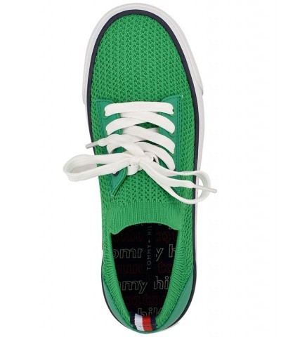 Women's Gessie Stretch Knit Sneakers Green $38.25 Shoes