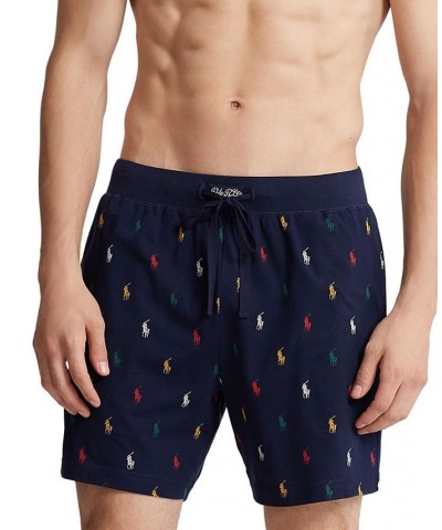 Men's Allover Pony Sleep Shorts PD03 $25.30 Pajama