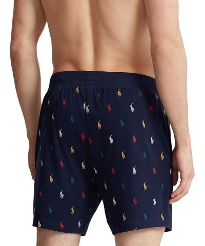 Men's Allover Pony Sleep Shorts PD03 $25.30 Pajama