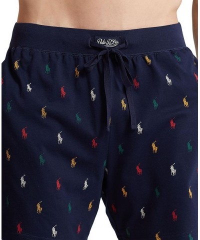 Men's Allover Pony Sleep Shorts PD03 $25.30 Pajama