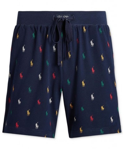 Men's Allover Pony Sleep Shorts PD03 $25.30 Pajama