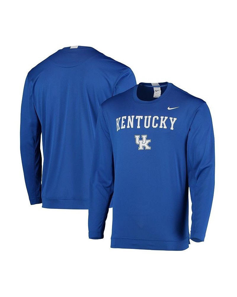 Men's Royal Kentucky Wildcats 2021-22 Basketball Team Spotlight Performance Long Sleeve Top $23.46 T-Shirts