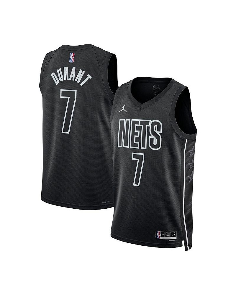 Men's Brand Kevin Durant Black Brooklyn Nets 2022/23 Statement Edition Swingman Jersey $53.30 Jersey