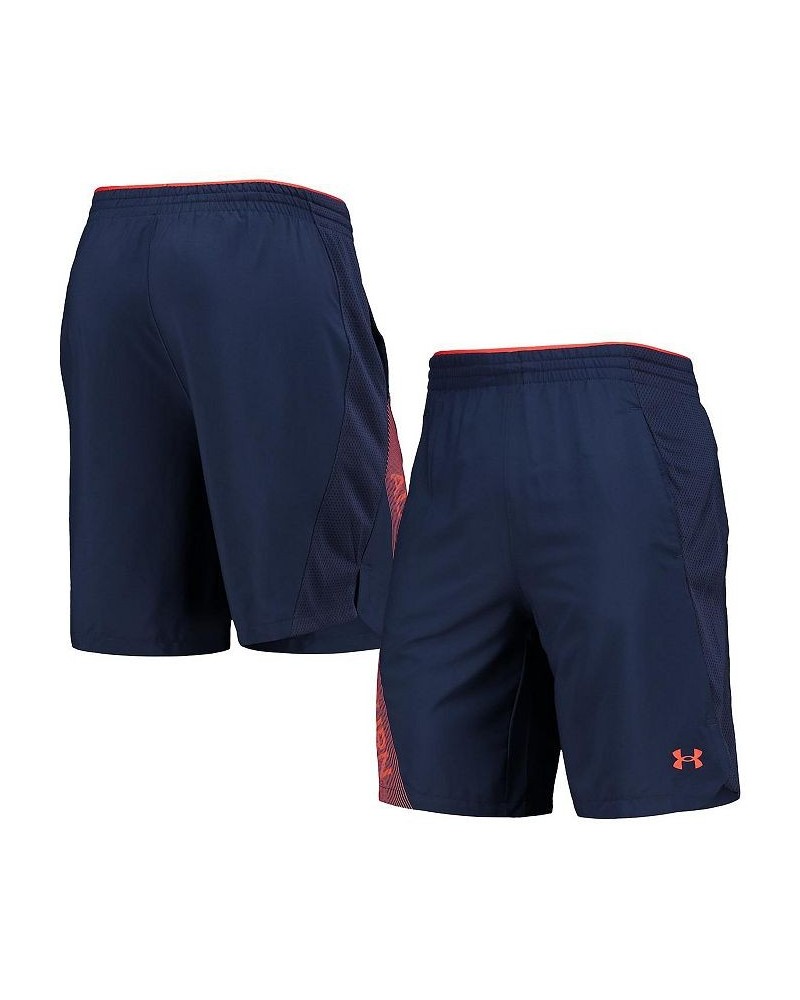 Men's Navy Auburn Tigers 2021 Sideline Woven Shorts $25.85 Shorts