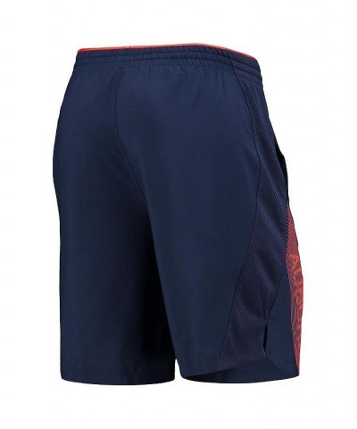 Men's Navy Auburn Tigers 2021 Sideline Woven Shorts $25.85 Shorts