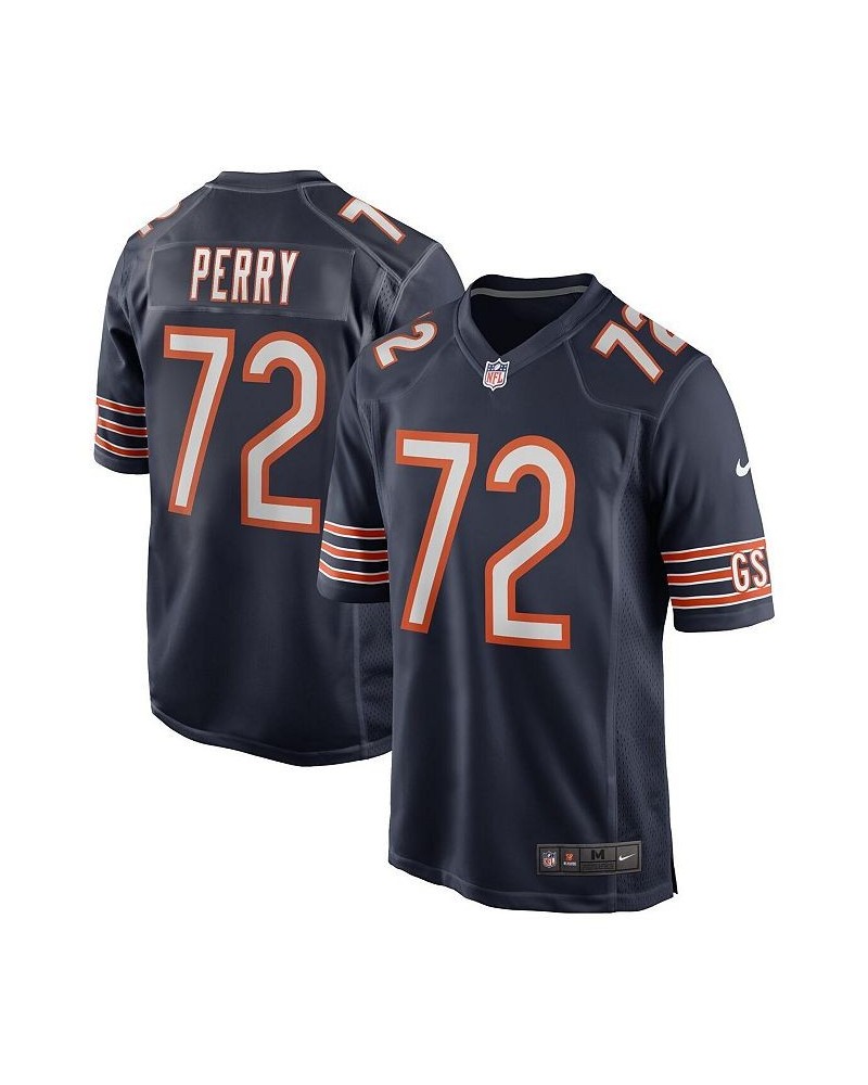 Men's William Perry Navy Chicago Bears Game Retired Player Jersey $36.38 Jersey