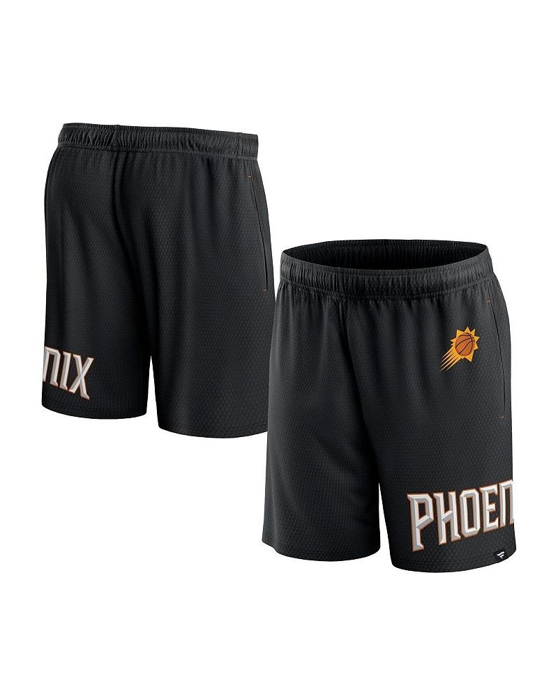 Men's Branded Black Phoenix Suns Free Throw Mesh Shorts $25.00 Shorts