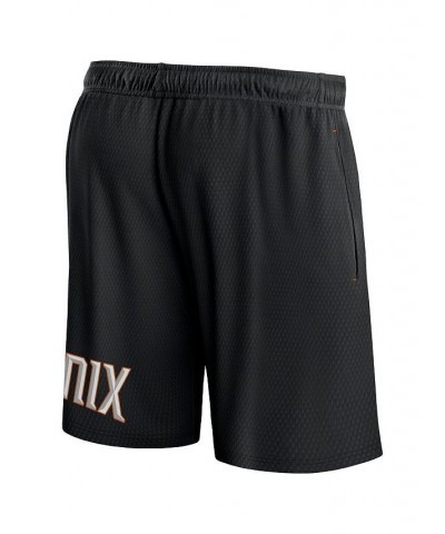 Men's Branded Black Phoenix Suns Free Throw Mesh Shorts $25.00 Shorts