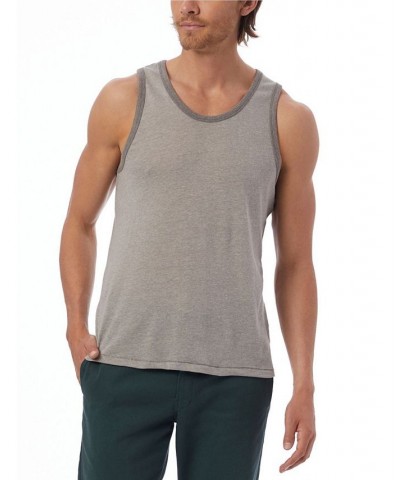 Men's Keeper Vintage-Like Jersey Ringer Tank Top PD02 $17.58 T-Shirts