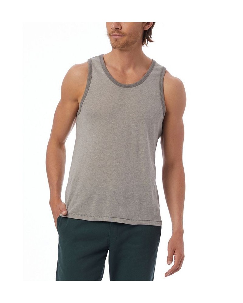 Men's Keeper Vintage-Like Jersey Ringer Tank Top PD02 $17.58 T-Shirts