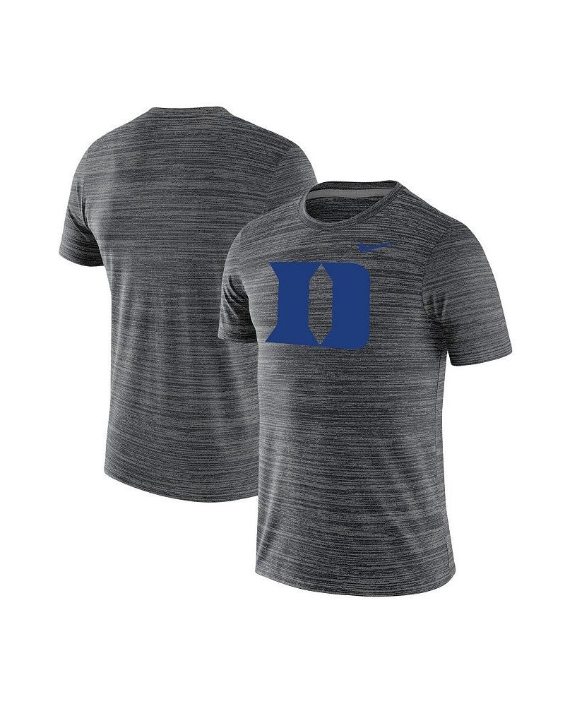 Men's Black Duke Blue Devils Big and Tall Velocity Space-Dye Performance T-shirt $25.79 T-Shirts