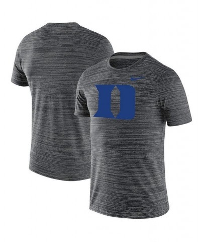 Men's Black Duke Blue Devils Big and Tall Velocity Space-Dye Performance T-shirt $25.79 T-Shirts