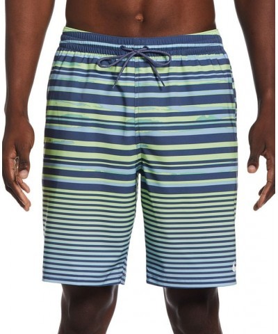 Men's Fade Stripe Breaker 9" Swim Trunks PD03 $31.11 Swimsuits