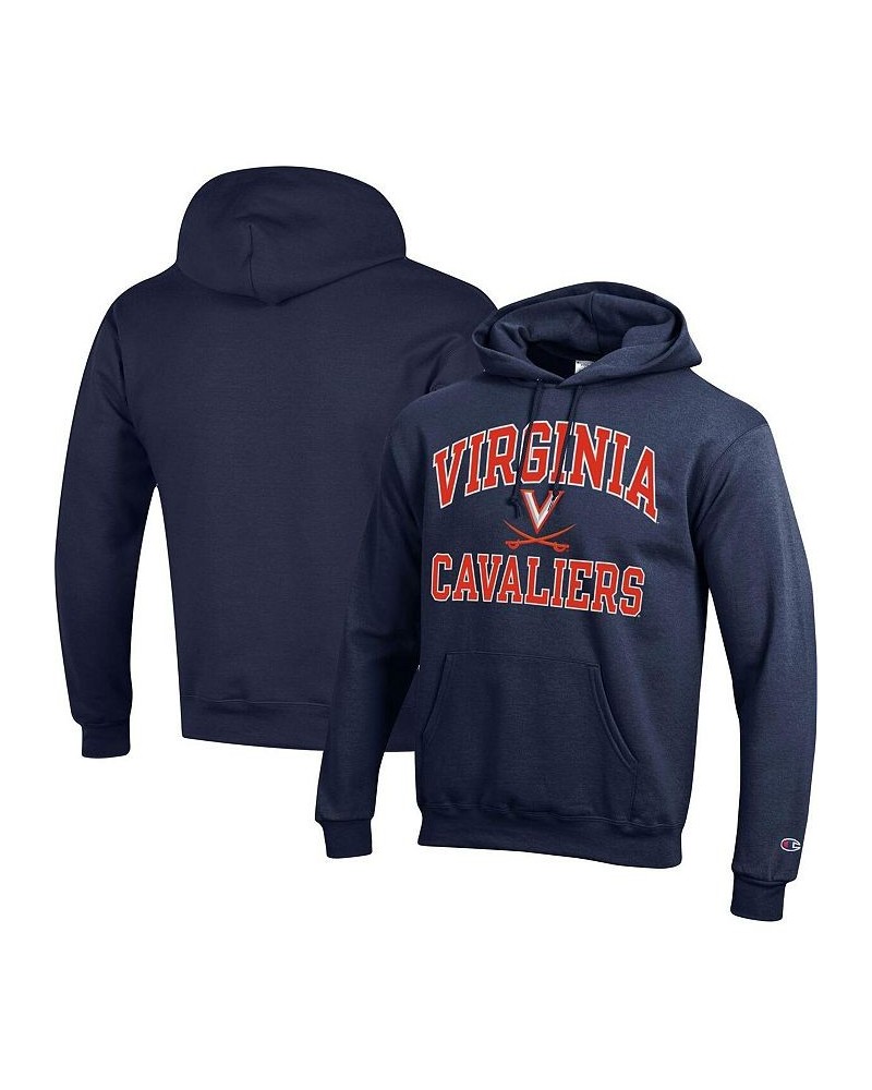 Men's Navy Virginia Cavaliers High Motor Pullover Hoodie $32.99 Sweatshirt