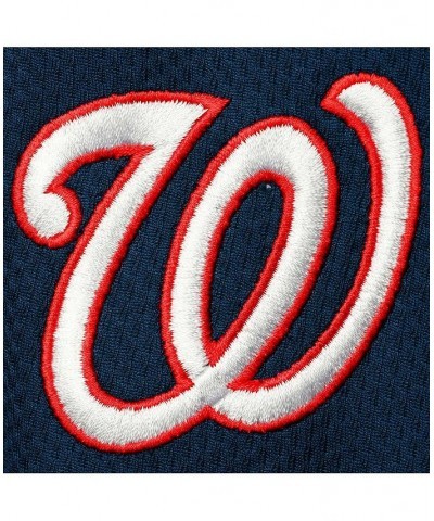 Men's Branded Navy, Charcoal Washington Nationals Big and Tall Pebble Raglan Quarter-Zip Jacket $26.65 Jackets