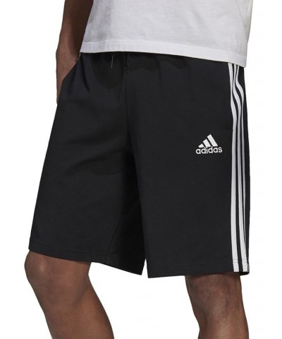 Men's Essentials 3-Stripes Regular-Fit Drawstring Shorts PD02 $16.58 Shorts