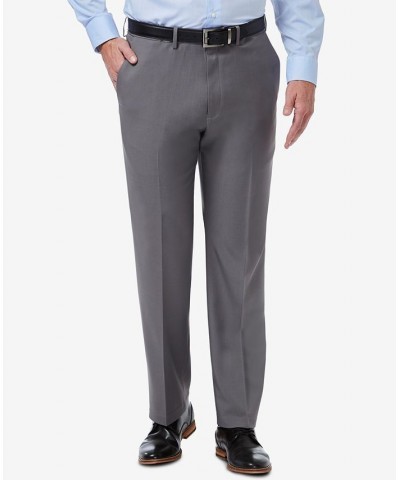 Men's Premium Comfort Stretch Classic-Fit Solid Flat Front Dress Pants PD04 $25.30 Pants