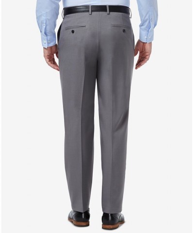 Men's Premium Comfort Stretch Classic-Fit Solid Flat Front Dress Pants PD04 $25.30 Pants