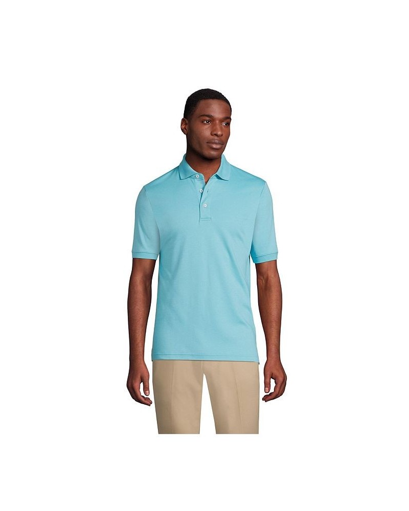 Men's Short Sleeve Super Soft Supima Polo Shirt PD03 $30.78 Polo Shirts