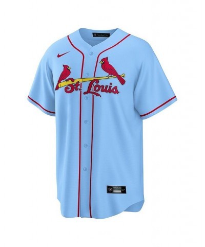 Men's Yadier Molina Light Blue St. Louis Cardinals Alternate Replica Player Name Jersey $50.75 Jersey