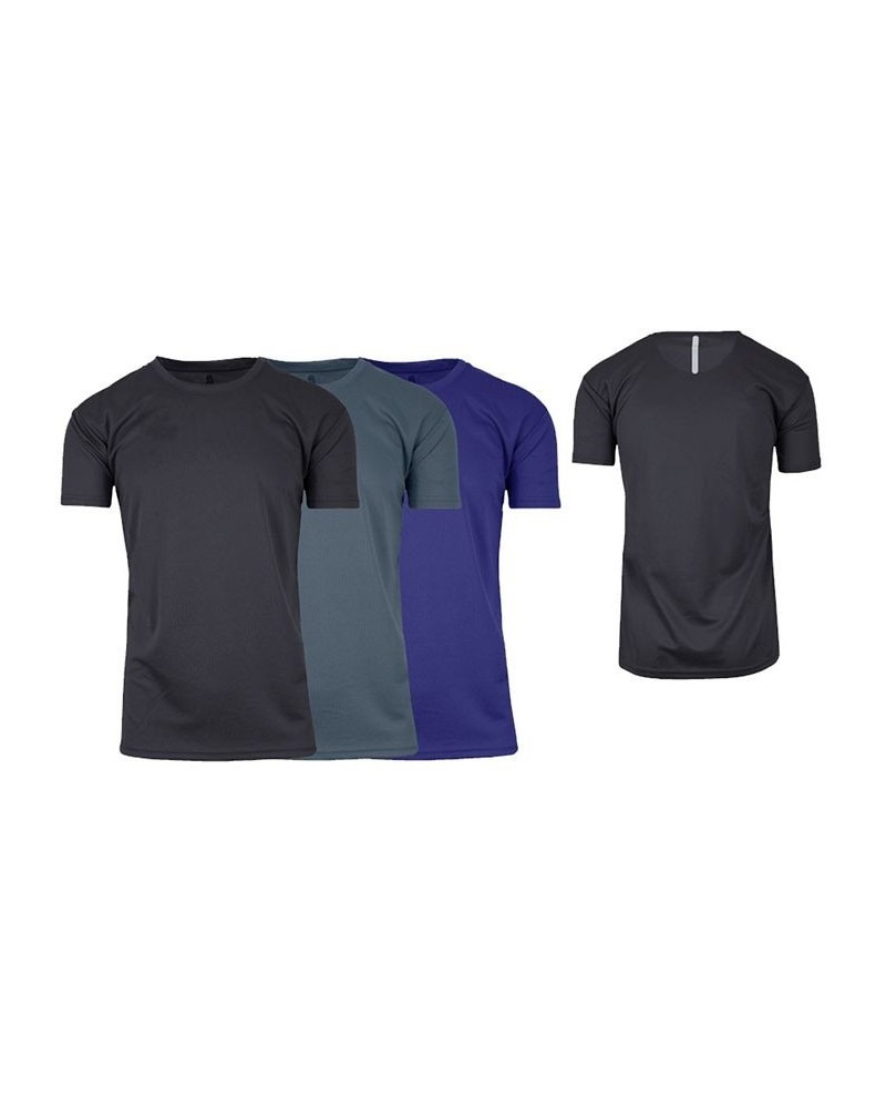 Men's Short Sleeve Moisture-Wicking Quick Dry Performance Tee, Pack of 3 Black/Charcoal/Navy $22.40 T-Shirts