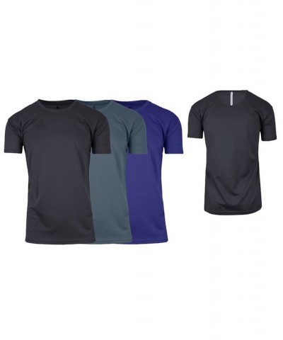 Men's Short Sleeve Moisture-Wicking Quick Dry Performance Tee, Pack of 3 Black/Charcoal/Navy $22.40 T-Shirts