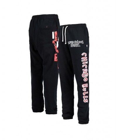 Men's Black Chicago Bulls Sweatpants $38.50 Pants